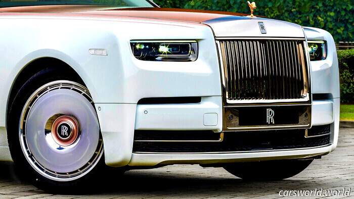 A Distinctive Rolls Comes Adorned With Secrets That Are Only Visible Upon Close Inspection | Carscoops